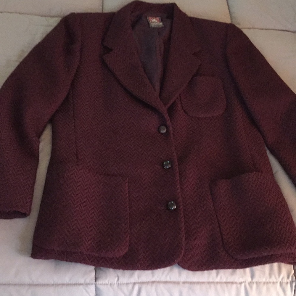 Anne Klein wool blazer